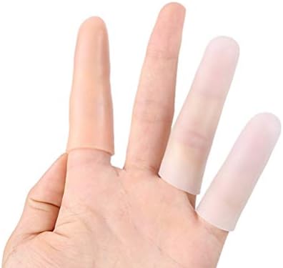 מגן אצבע מגן על מגן אצבעות שרוולי אגודל, כובעי אצבעות SEB מיטות אצבעות לדלקת מפרקים אצבעות, פיצוח אצבעות