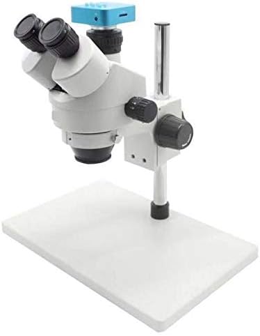 מיקרוסקופ טרינוקולרי תעשייתי סנקטיד עם תיקוני טלפון לתצוגה דיגיטלית