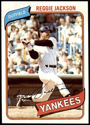 1980 Topps 600 רג'י ג'קסון ניו יורק ינקי NM/MT Yankees