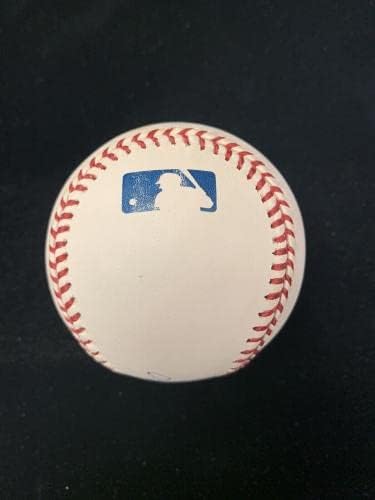 ג'ו פיניאטנו 1962 מטס, דודג'רס חתום על בייסבול רשמי MLB עם הולוגרמה - כדורי בייסבול עם חתימה