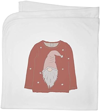 Azeeda 'חג המולד גונק סוודר' שמיכה / צעיף כותנה כותנה