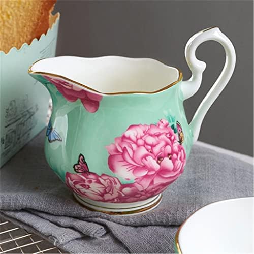 ZLXDP ירוק אדמונית נמוך קומקום קומקום כוס קרמיקה קומקום תה כוס תה אחר הצהריים סט תה ביתי סט מתנות