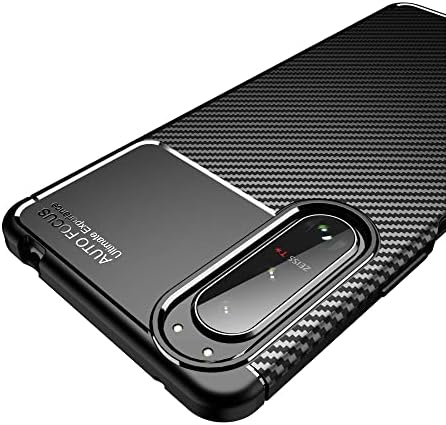 כיסוי מארז טלפון תואם ל- Sony Xperia 5 III מארז טלפונים ניידים נגד התנפצות נגד נטיף, מרקם עור רך TPU