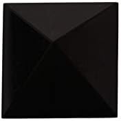 פירמידה טורמלין שחור מוצק פנג שואי רייקי רוחני אבן טבעית צ'אקרה קריסטל טיפול אמונה אנרגיית ריפוי מערך