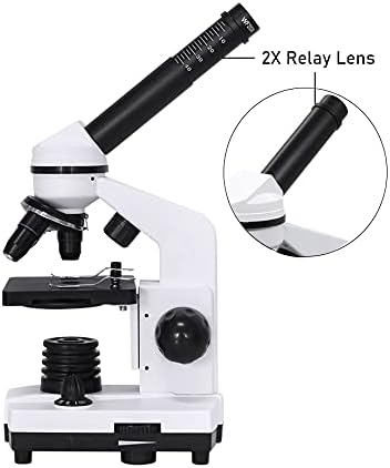 מתחם מיקרוסקופ ביולוגי מקצועי לירוקסון הוביל מיקרוסקופ סטודנטים חד-עיני חקר ביולוגי מתאם לסמארטפון פי