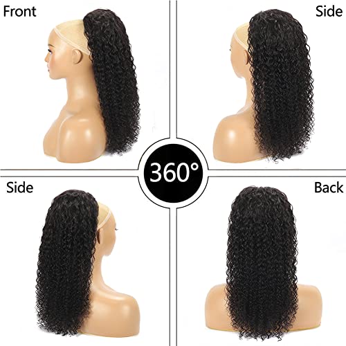 מתולתל שיער טבעי שרוך קוקו הארכת לנשים שחורות 8 א ברזילאי קינקי מתולתל קליפ קוקו הארכת שיער טבעי חתיכות