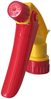 מרסס טריגר מחדש תעשייתי 8PK, צהוב ואדום בקבוקים ראש ריסוס ראש ריסוס - 28/400 גודל צוואר/חוט