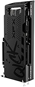 XFX Speedster Qick308 Radeon RX 6600 XT כרטיס גרפיקה משחק שחור עם 8GB GDDR6 HDMI 3XDP, AMD RDNA 2 RX-66XT8LBDQ