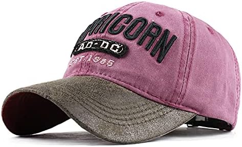 טלאים מכתבי וינטג 'רקמה כותנה כובע בייסבול משאית אבא כובע Hip Hip HAP כובע נוער יוניסקס