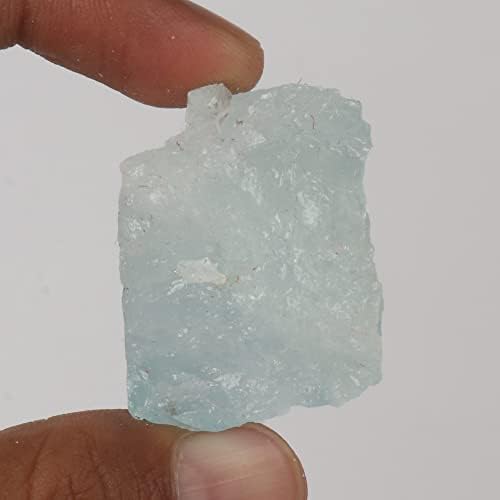 Gemhub 160.95 CT A כיתה אקווה שמיים אקוומרין גביש מחוספס צ'אקרה טבעית רופפת גביש ריפוי אבן חן לכיבוש, חיתוך,