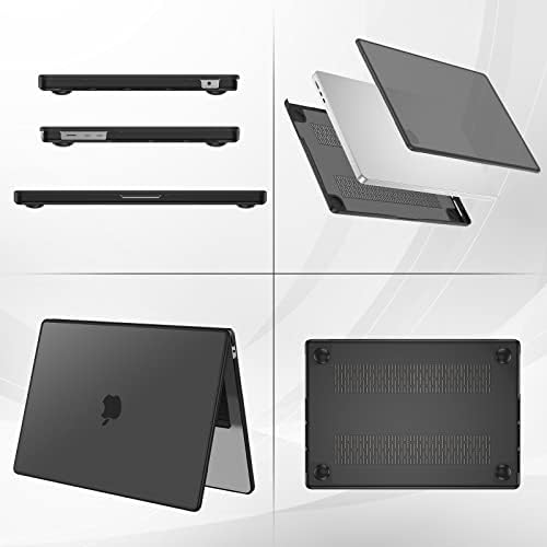 Procase עבור MacBook Air 13.6 אינץ '2022 שחרור A2681 M2, מכסה פגז קשה של מטא