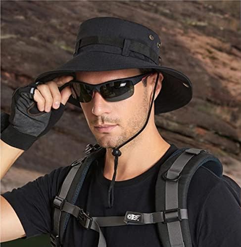 Jtjfit 2 חלקים בוני שמש כובע דיג עם הגנת UV לטיולי חוף קמפינג לגינון לגברים נשים