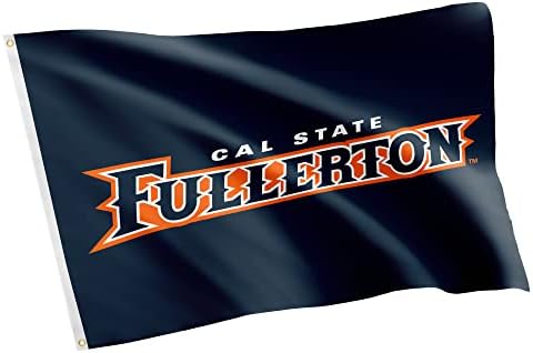 Cal State Fullerton Flag University California Titans CSUF דגלים באנרים פוליאסטר מקורה חיצוני 3x5