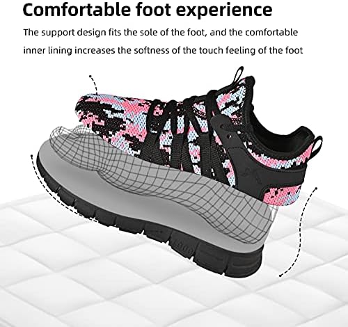 נשים הליכה ריצה נעלי אולטרה קל משקל לנשימה רשת טניס נעלי החלקה אתלטי אימון כושר סניקרס