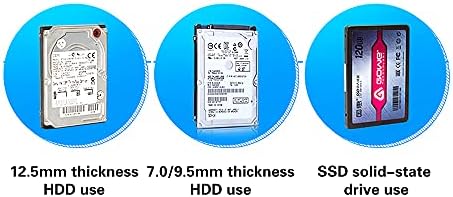 ERYUE מקצועי USB 3.0 SATA HDD תיבת דיסק קשיח 2.5 אינץ '