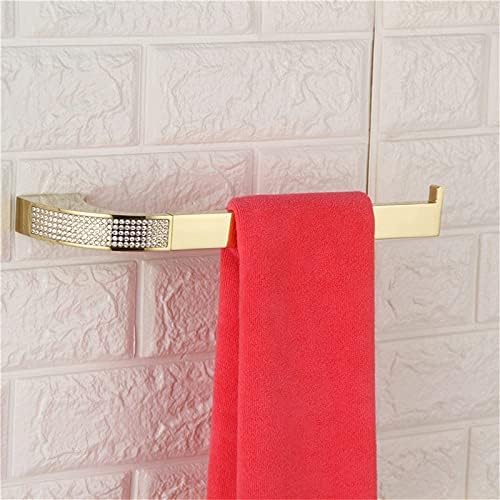 אביזרי חדר אמבטיה Twdyc מחזיק נייר מגבת טבעת בר סבון סבון סבון זהב או סט אמבטיה כרום