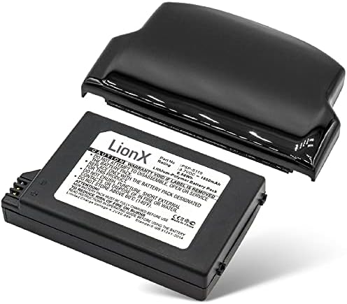 LIONX סוללה לקונסולת משחק סוני התאמה דגם PSP 2 SILM LITE PSP-2000 PSP-3000 PSP-3004 PSP-3001 PSP-3008