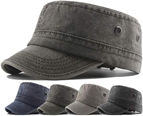 Andongnywell Unisex צבע אחיד שטוף כותנה כותנה כותנה מתכווננת לגברים נשים כובע יומיומי בסיסי כובע