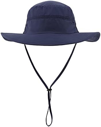 בית מעדיף UPF50+ כובע שמש לגברים כובע דיג רחב עם כיסוי פנים דש צוואר