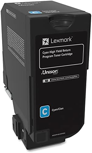 Lexmark 74C1HK0 מחסנית טונר יוניסון, שחור