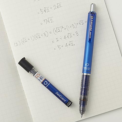 Zebra B-P-LDB10-HB דלגארד עפרונות מכניים מובילים, 0.7 כס, 10 חתיכות