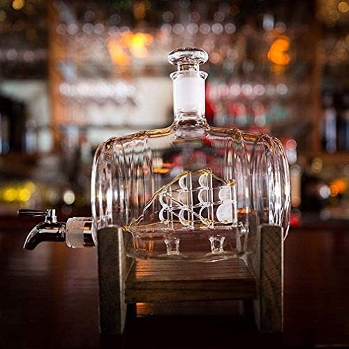 דפילה ויסקי דקנטדור בקבוקי יין ספינת מפרש נירוסטה רז מתקן משקאות עבור טקילה בורבון רום אלכוהול הקשורים