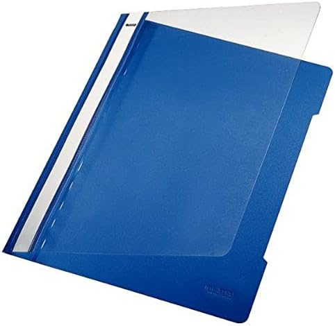לייץ א4 סטנדרטי פלסטיק קובץ, חבילה של 25, 250 גיליון קיבולת, כחול, 41910035