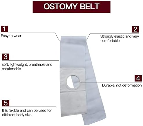 חגורת אוסטומיה, בטן להקת סטומה תמיכה,בטן קלסר סד עבור קולוסטומיה חולים 0618