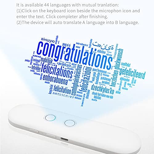דולט שפה מתורגמן מכשיר קלאסי שפה מתורגמן מכשיר בזמן אמת קול 42 שפות חכם תרגומים