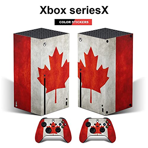 דגל קנדה Xbox Series Console ו- Controller Skins