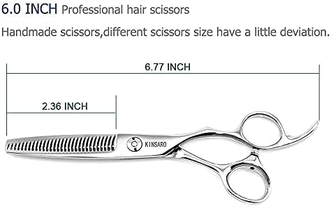 מספריים לשיער מוגדרים מספריים בגודל 5.75 אינץ