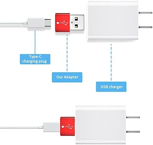 מתאם ל Ricoh Theta Z1-USB-A עד C PortChanger, USB Type-C OTG USB-A המרה נתוני טעינה עבור Ricoh Theta Z1-כסף