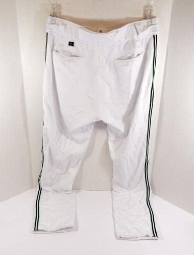 2004 קרני השטן של טמפה מפרץ משחק משומש מכנסיים לבנים 40 DP32844 - משחק משומשים מכנסי MLB