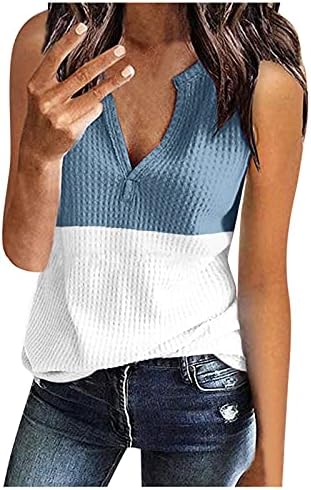 מודפס ללא שרוולים צוות צוואר קיץ בתוספת גודל חולצות חמוד טרנדי מקרית קל משקל חולצות לנשים