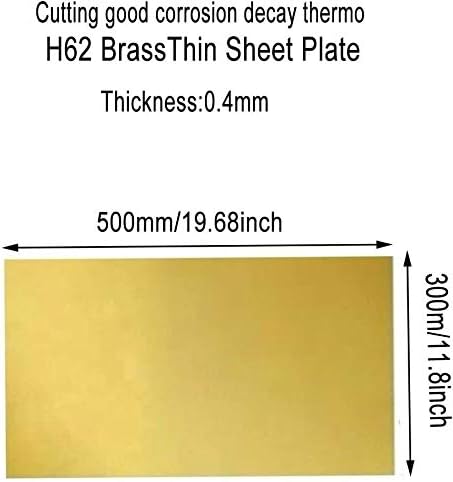 פליז גיליון פליז גיליון זהב סרט רדיד צלחת ח62 עשה זאת בעצמך ניסוי גיליון עובי 0.4 ממ, רוחב 300 ממ, ארוך 500
