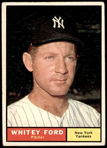 1961 Topps 160 Whitey Ford New York Yankees VG Yankees