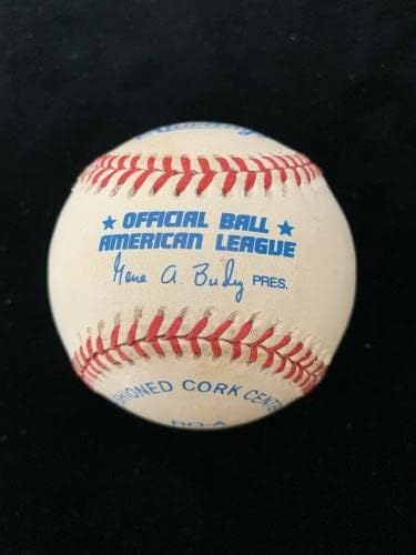 ג'ים ספנסר 1978 אלופות ניו יורק ינקי חתום על בייסבול אל בודיג עם הולוגרמה - כדורי בייסבול עם חתימה