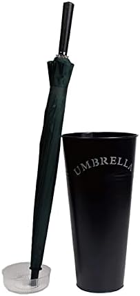 מחזיק מטריית ZJYWMM, מחזיק מטרייה מקורה, למוטס מקל ומטרייה, מחזיק מטרייה מקורה עם מגש מים, משרד, משק בית
