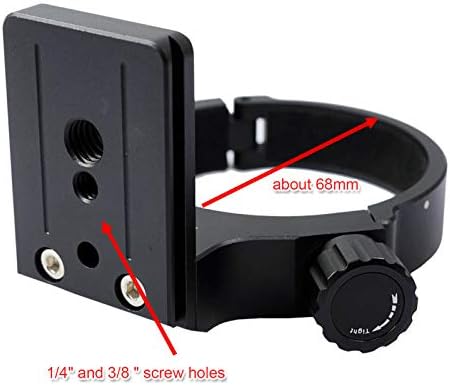 טבעת הר החצובה, CNC מעונה RT-1 החלף צווארון עדשות עבור Nikon AF-S 70-200 ממ f/4G ED VR ו- Nikon AF-S 300 ממ