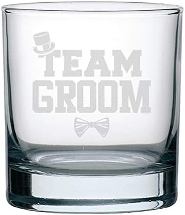 צוות וראקו חתן וויסקי זכוכית מצחיקמתנה למישהו שאוהב לשתות טובות מסיבת רווקים