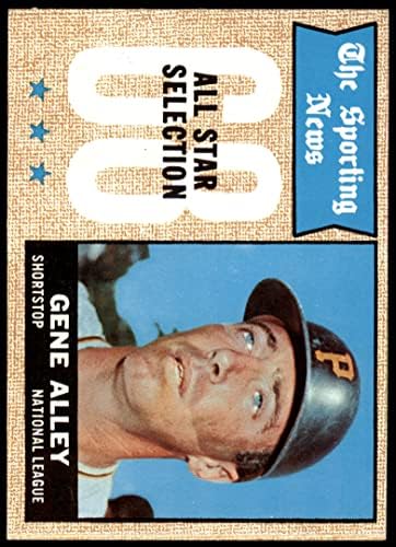 1968 Topps 368 All-Star Gene Alley Pittsburgh Pirates Ex/MT Pirates