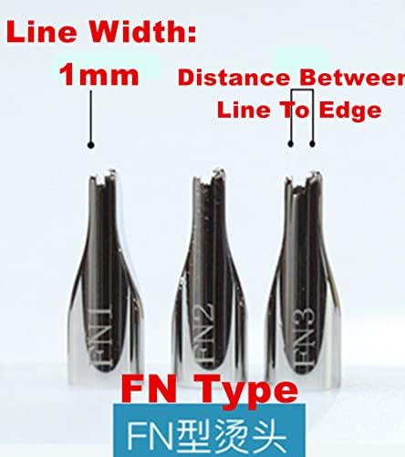 1 PC FN1 מלאכת עור קמטים חשמליים מכונה מכונה לחץ על קו החלפת כלים של קצה ראש ערכת M5 מחבר בורג סטנדרטי.