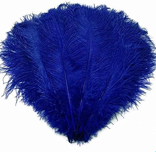 זמיהאלה רויאל כחול פלאפי יען נוצת 15-70 סמ 10-200 יחידות עשה זאת בעצמך נוצות עבור מלאכות מסיבת חתונה שמלת קישוט