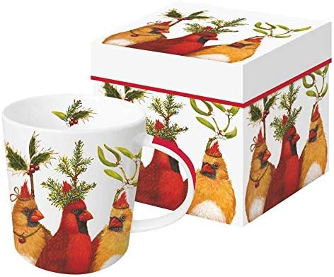 תוצרי נייר מעצבים ספל מסיבת חג בקופסת מתנה, ספירה 1