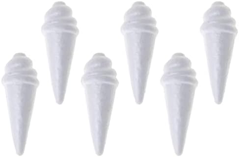 המוטון פעוט צעצועים קצף גלידת דגם 12 יחידות גלידת מלאכה לבנה גלידת גלידת דוגמנות גלידה מזויפת גלידה עוגת
