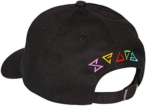 Jinx המכשף 3 פירושו כובע בייסבול של אבא נדנדה, שחור, גודל מבוגר