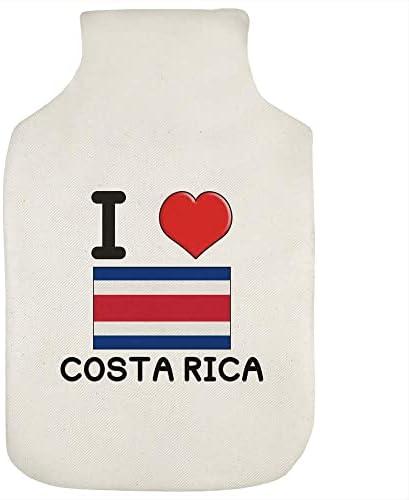 Azeeda 'אני אוהב את כיסוי בקבוק המים החמים של קוסטה ריקה