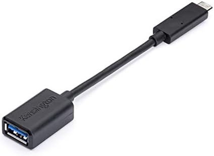 קנסינגטון CA1000 USB-C ל- USB 3.0 מתאם למכשירי USB Type-C