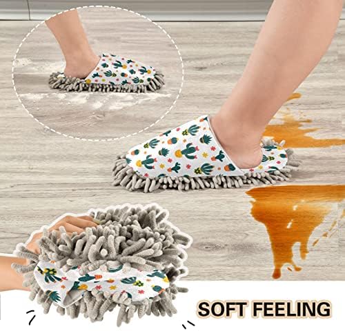 קקטוס סמרטוט רצפת ניקוי לשטוף נעלי בית לנשים בית רצפת נעלי בית לסלון