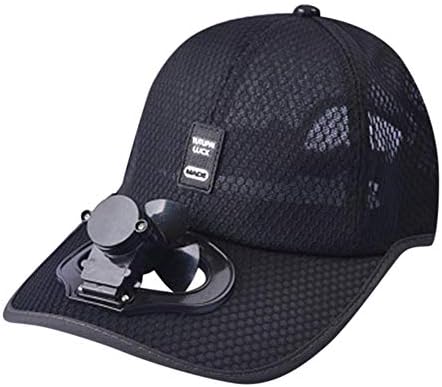 מאוורר הקיץ הקיץ הקירור קמפור קמפינג קמפינג קמפינג שיא כובע בייסבול כובע קירור קירור כוח USB
